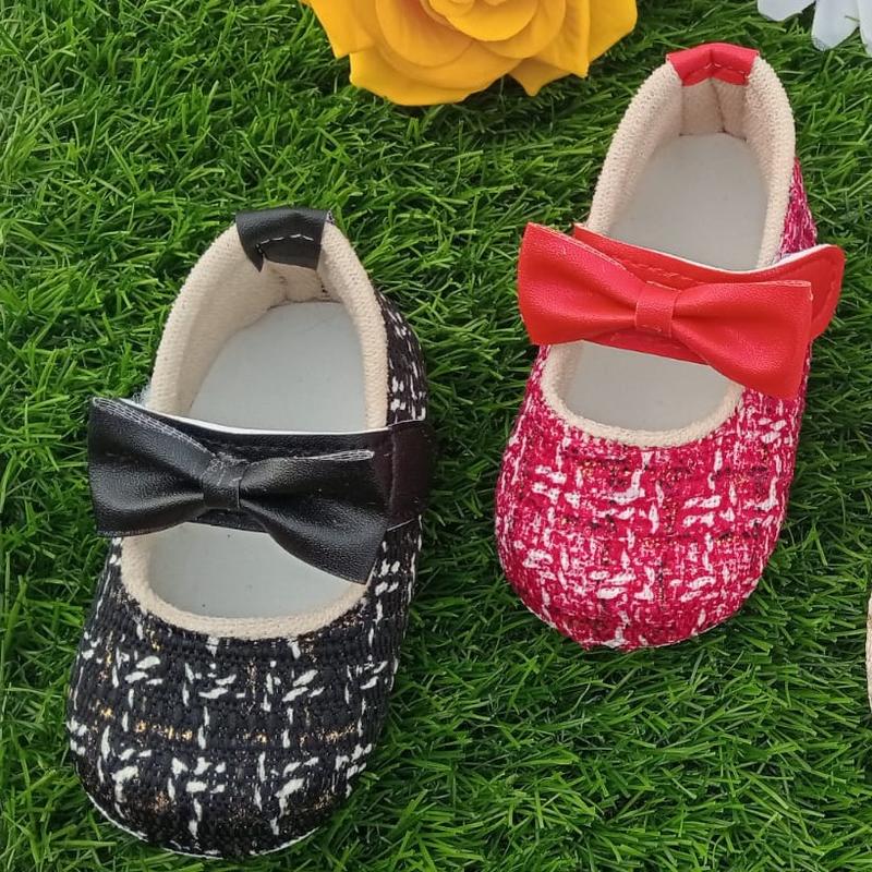 SEPATU PREWALKER BABY PREMPUAN MOTIF PITA GARIS UNTUK USIA 0-12 BULAN 7