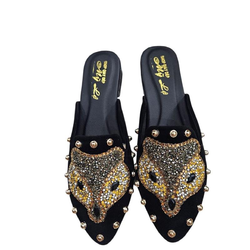 Sục3p con cáo nhung shop MyLe77 GiàY DéP Nữ sục lông
