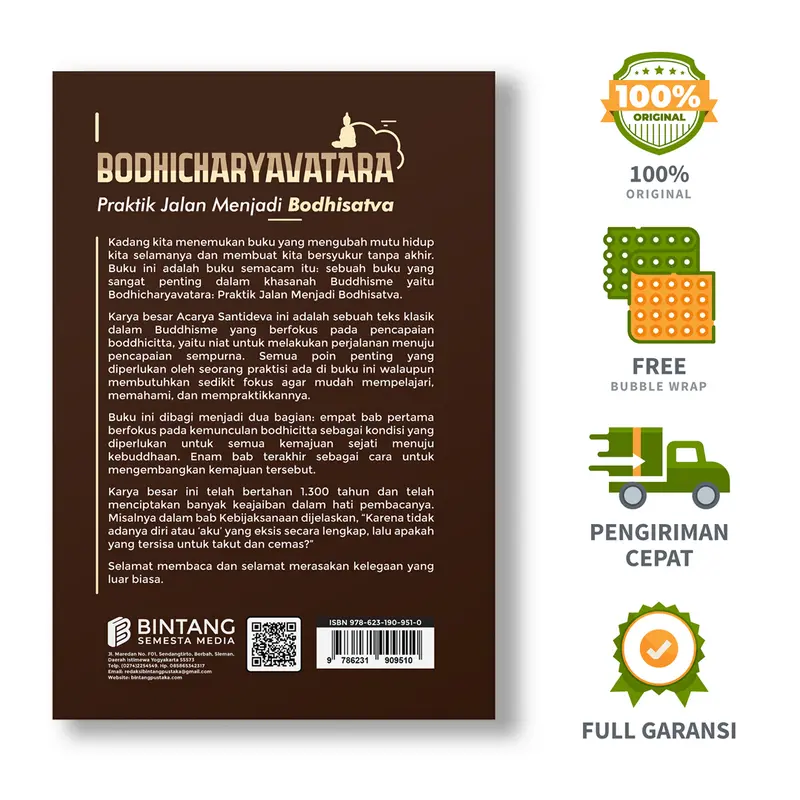 Bodhicharyavatara: Praktik Jalan Menjadi Bodhisatva - YM. Bhikkhu Dhammavuddho Thera/Victor Jaya Kusuma, S.Kom., M.M., BKP, dkk