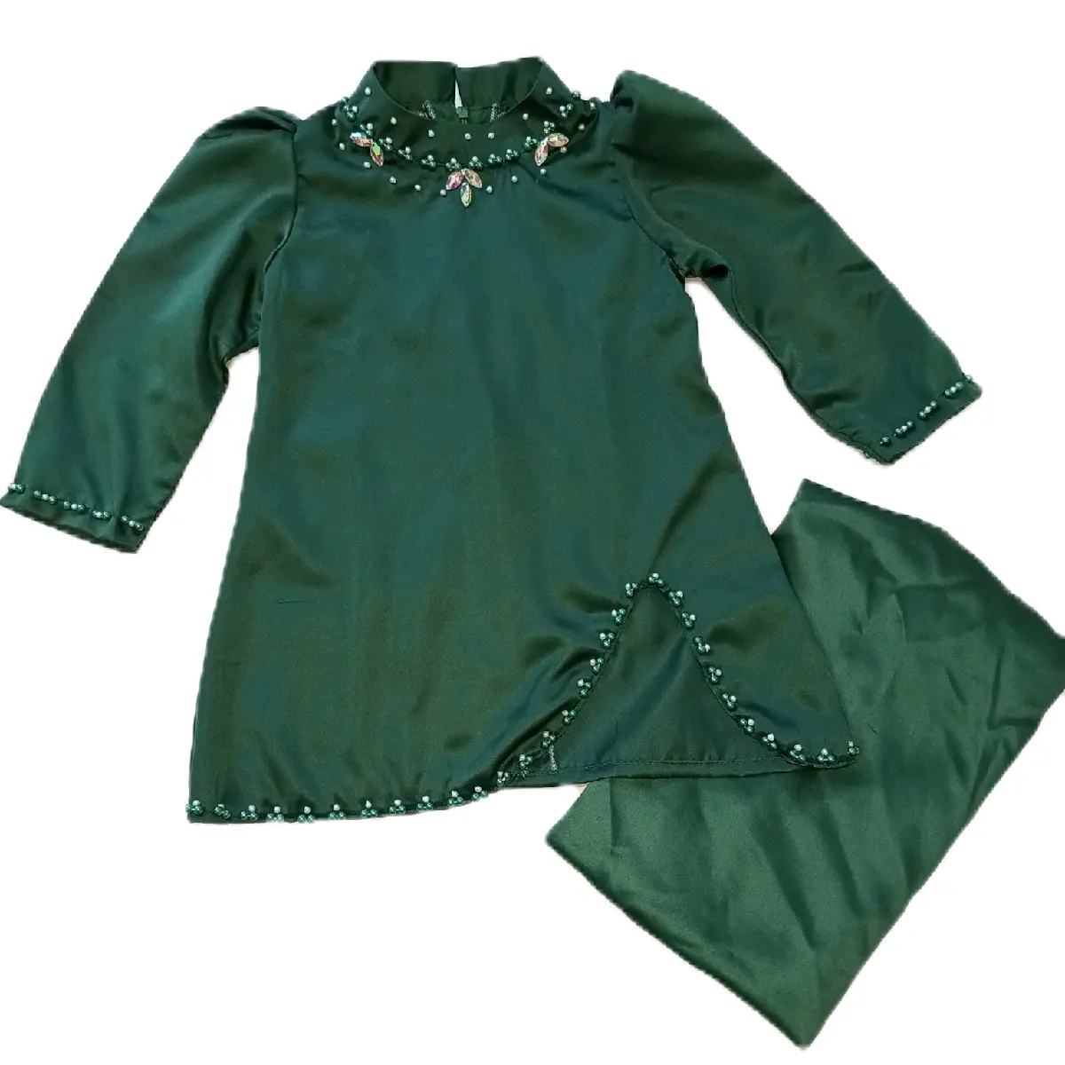one set kurung melayu anak