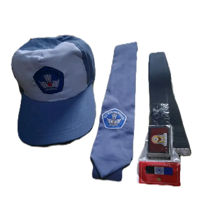 perlengkapan sekolah sd smp sma pramuka.topi dasi dan sabuk 3