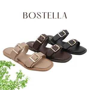 Bostella sandal wanita Selby teplek simple chic outlook