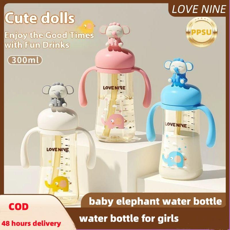 Bình Sữa PPSU, Thiết Kế Cối Xay Gió Lớn, Một Chai Ba Sử Dụng, Cốc Ống Hút Cho Trẻ Em Trên Một Tuổi, Dễ Thương Và Cầm Tay Cốc Uống Nước Học Tập, Thích Hợp Để Đi Chơi, Có Ống Hút