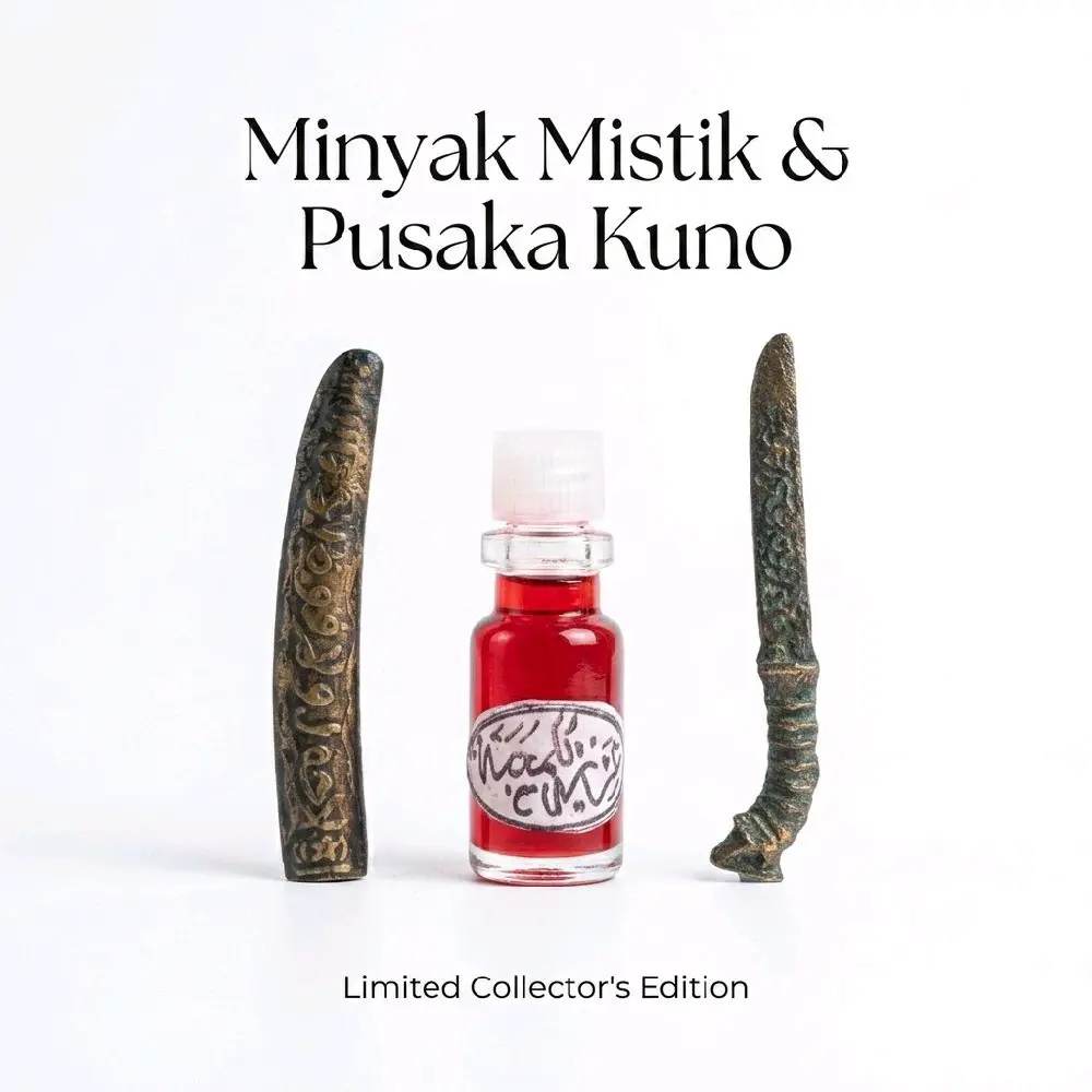 Paket Miniatur Keris Pedang + Minyak