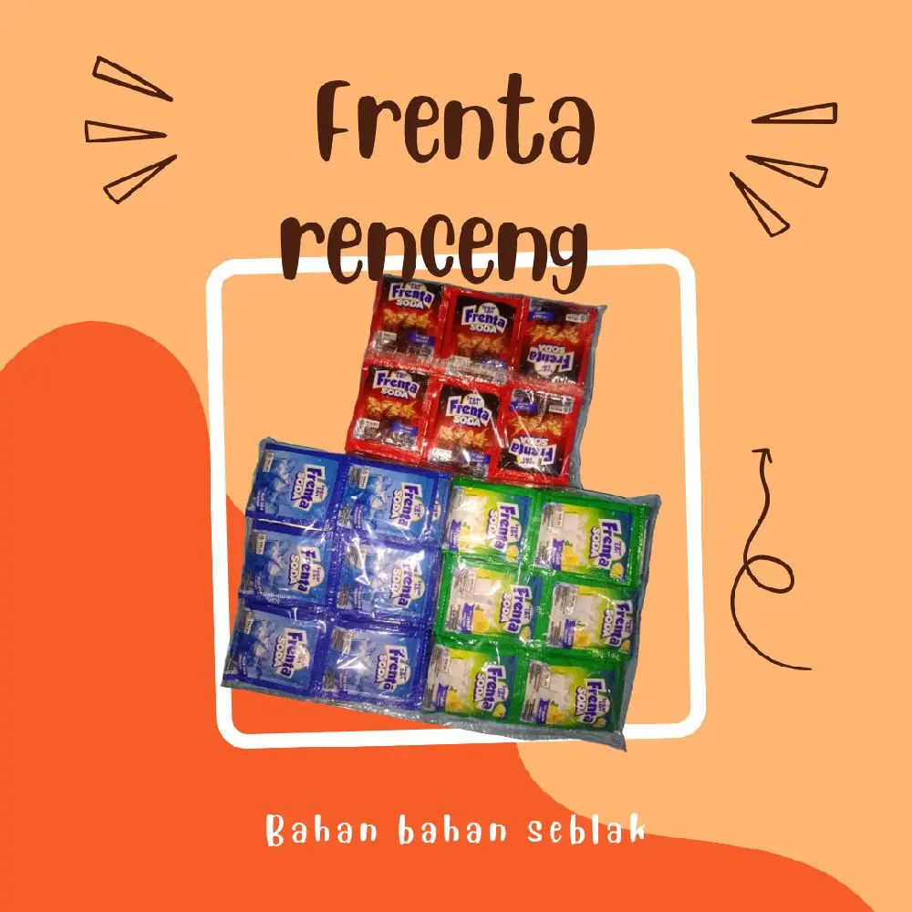 minuman frenta renceng kemasan isi 10pcs/minuman seduh