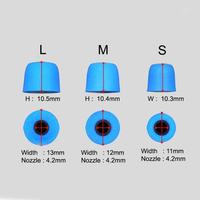 Gambar KZ Memory Foam Eartips Eartip 3 Size SML Noise Isolating Acoustics ORI - Hitam dari Tech Cube Store Kota Administrasi Jakarta Barat 2 Tokopedia