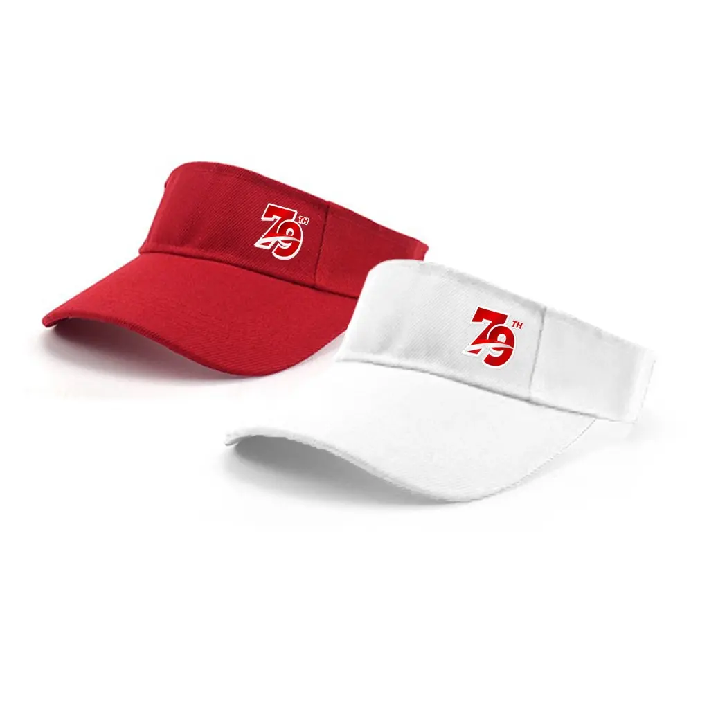 Terbaru topi golf agustusan//Topi Golf Wanita Merah Putih  Indonesia HUT RI KE 79