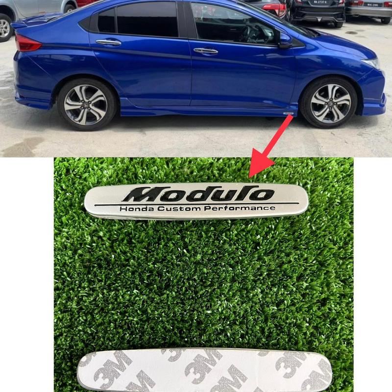Modulo Side Skirt Emblem / Logo 1PCS - TikTok Shop Malaysia