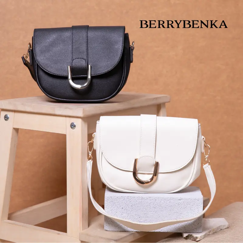 Berrybenka - Tas Bahu Tekka Yora Shoulder Bag Tas Selempang Wanita Kulit Slingbag 0