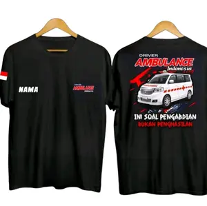 KAOS DRIVER AMBULANCE INDONESIA INI SOAL PENGABDIAN FREE NAMA