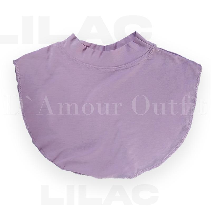 Manset Leher hijab Turtle Neck Wanita Jumbo Polos Kerah Tinggi Dalaman Perempuan Hitam Putih Warna Kulit Rayon Spandek  Kaos Lycra Daleman Cewe Hijab Dewasa AnakMangset Atasan Inner Outfit Abu Katun Mande Premium Coklat Seragam Instan Kerudung 5