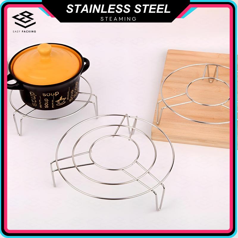( High Quality ) Stainless Steel Steaming Rack Insulation Rack - TikTok ...