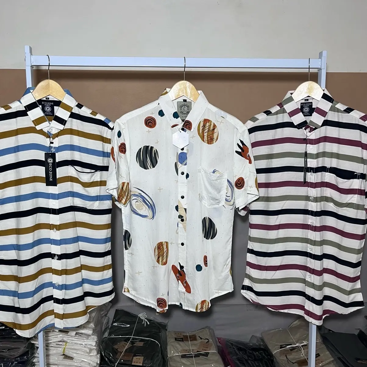 Kemeja Pria Rayon Premium Motif Kekinian