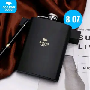 Botol Hip Flask Wine Whiskey Stainless Steel