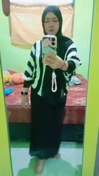Product Review of Alesha - STELAN RAJUT BATWING / RAJUT KELALAWAR SALUR PANJANG TEBAL from N**i 0