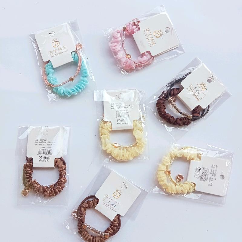 Ikat rambut/scruncy/gelang asesoris 1