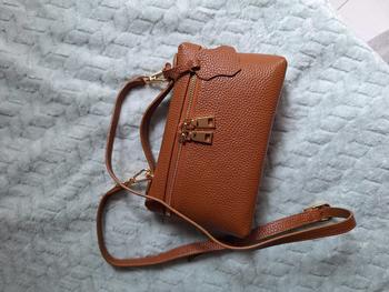 Product Review of tas mini bag 22 cm Kulit sapi asli from B**n 0