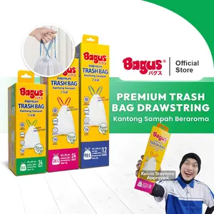 Bagus Premium Trashbag Scented Kantong Sampah dengan Tali