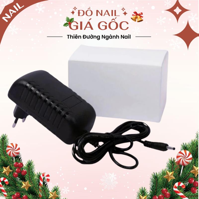  Bộ củ sạc dây sạc máy hơ gel máy mài máy hsut bụi máy chà móng các loại chính hãng 