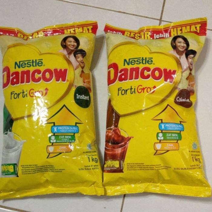 Nestle Dancow Fortigro Coklat 1KG Susu Bubuk Chocolate Dairy Milk 4