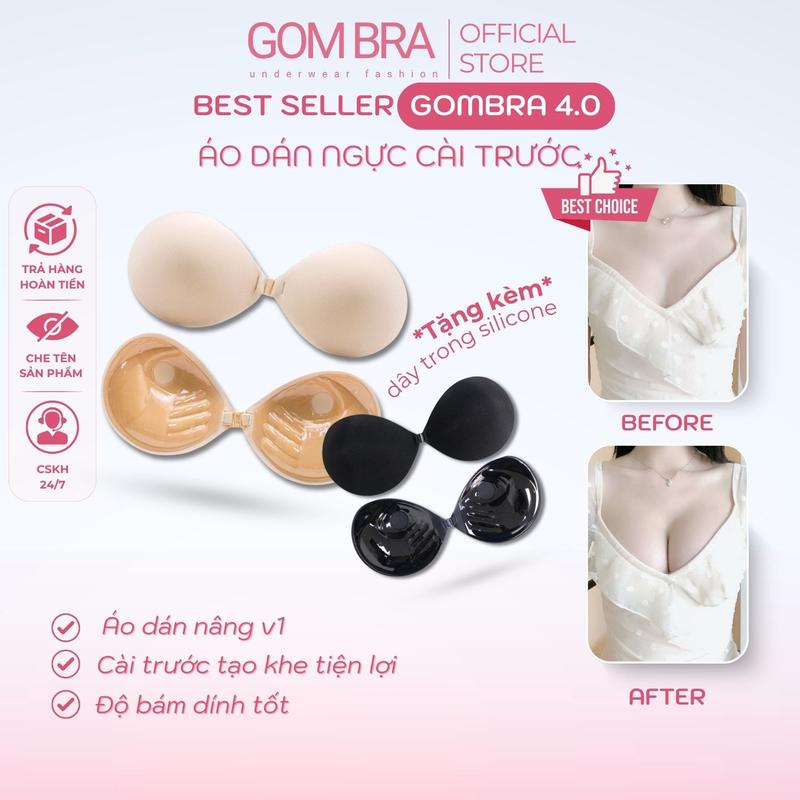   ƯU ĐÃI HÔM NAY  Áo Dán Ngực Cài Trước Nâng Ngực Gom Quả Tạo Khe Gom Bra Thiết Kế Cúp Ngực Có Độ Bám Dính Tốt- SA-0127-L4 