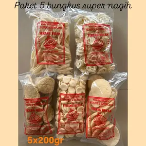 PAKET KERUPUK 5 BUNGKUS SUPER NAGIH