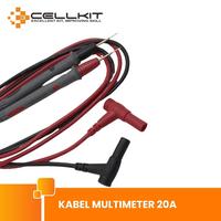Gambar CELLKIT Kabel Multimeter Multitester Jarum Lancip 20A 10A - 10A dari CELLKIT Kota Surabaya 4 Tokopedia