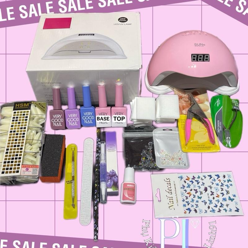 Set combo nail 19 Món.. Được Lựa Màu Sơn Có Ở Bản Màu . sơn Gel Có Mùi sơn Gel Màu ngẫu nhiên niếu khách không lựa.
