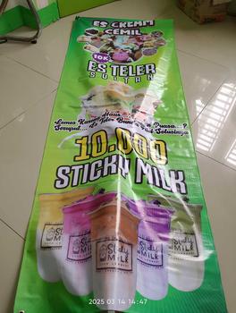 Product Review of X Banner Y Banner Spanduk Tiang Jualan Banner jualan Gratis desain ulang from f**m 1