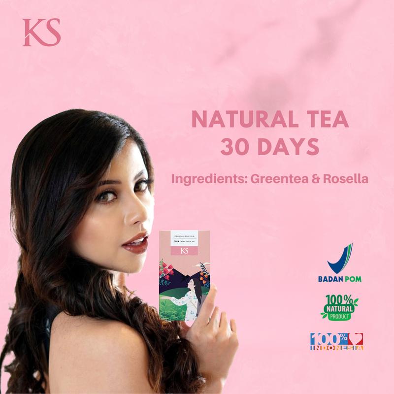 Natural Booster TEA / PUMPKIN / KEY / Serbuk - 30 Day Bpom Halal 0