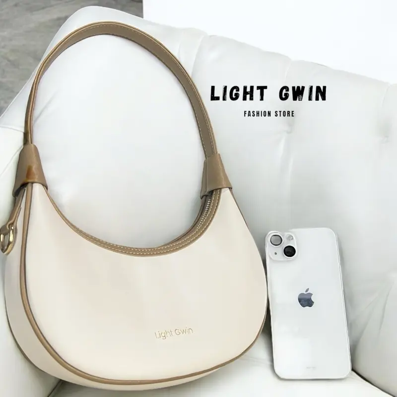 Tas Wanita Light Gwin Kulit Premium Sling Bag Ukuran 24cm Selempang 3