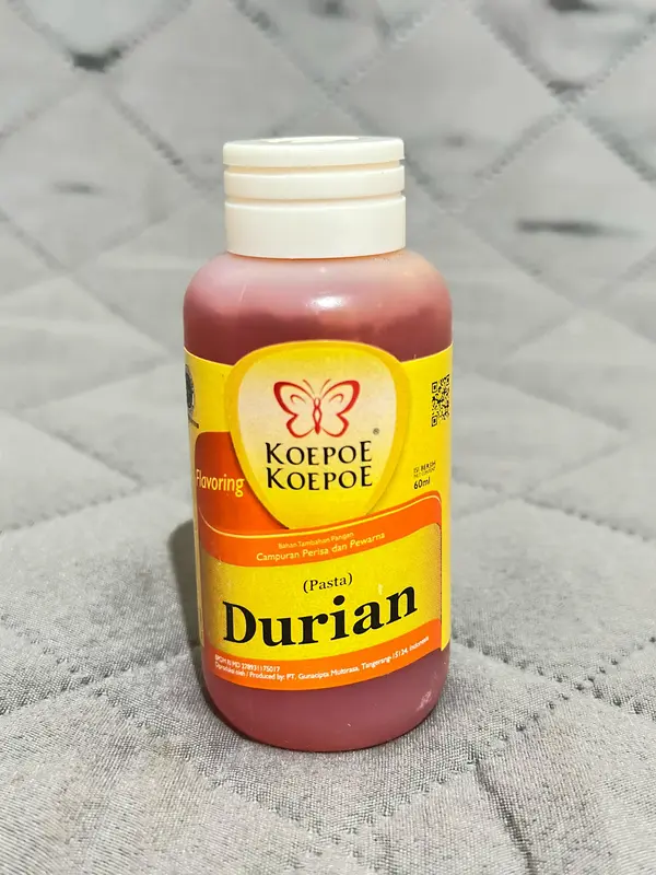 Pasta Perisa Cair Koepoe Koepoe 60ml VANILLA COCOPANDAN DURIAN PISANGA AMBON PANDAN NANAS STROBERI 5