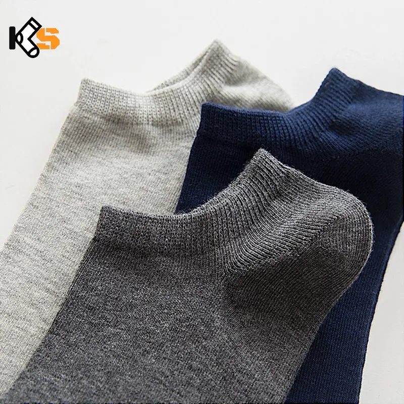 Paket 6 Pasang, Kaos Kaki Pendek Semata Kaki Warna Polos Pria Wanita Dewasa 6