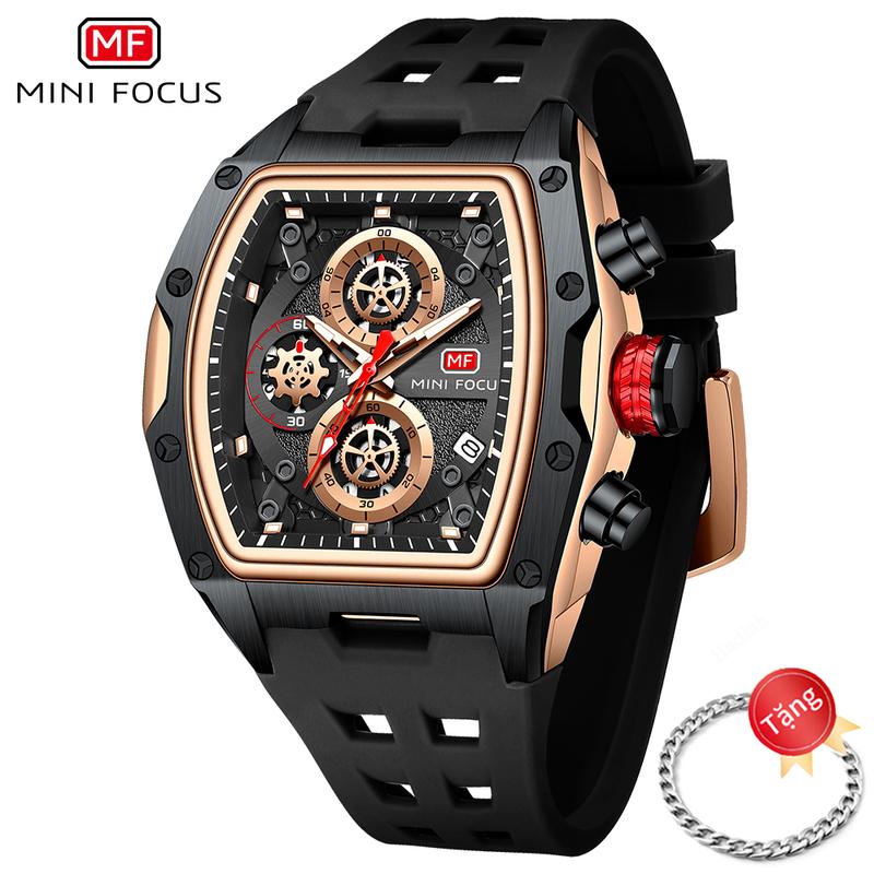 Bảo hành 5 năm thay thế miễn phí MINI FOCUS Vận chuyển từ Hà Nộ Đồng Hồ Nam Thời Trang Mặt Số Lớn Dạ Quang Không Thấm Nước Phong Trào Thể Thao Thạch Anh Tương Tự Thích Hợp Cho Doanh Nhân Lý Tưởng Làm Quà Tặng Voi Đeo Tay watch đồng