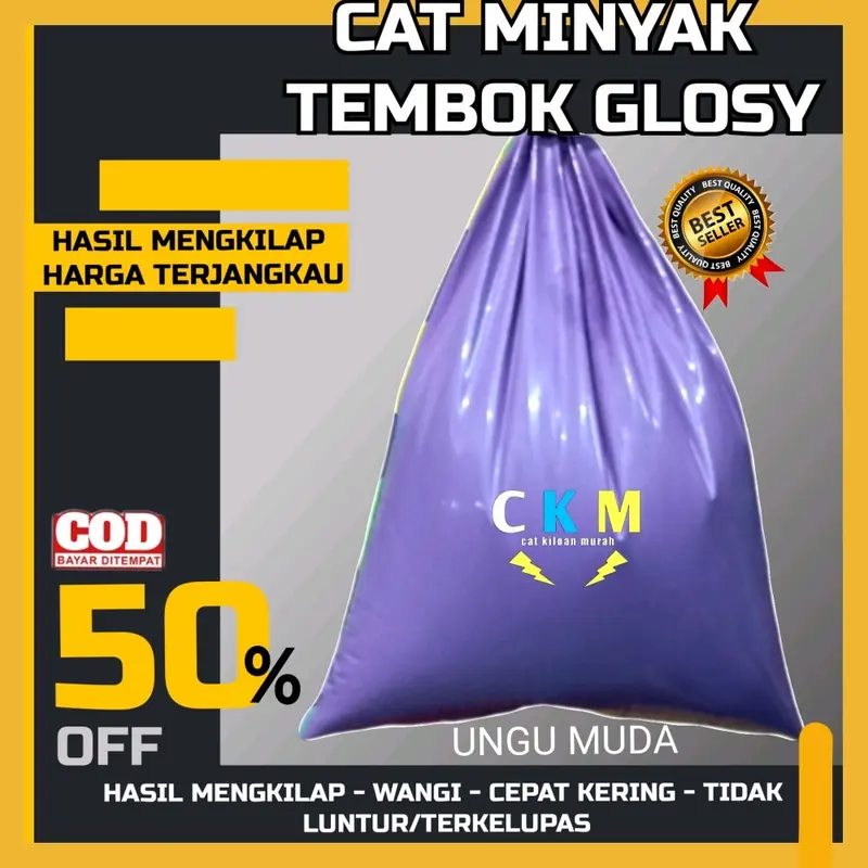 Cat minyak Tembok waterproof  1 kg ckm 11 Paint Filter 2