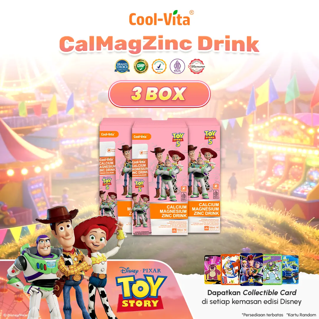 3 Box Calamagzinc Toy Story Version