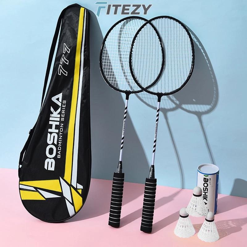  Combo Bộ 2 Vợt Cầu Lông  Tặng Quả Cầu  Hàng Bền Đẹp Có Đệm Mút Tay Siêu Nhẹ 