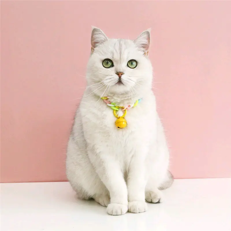 Kalung Kucing Rantai Elegan Lonceng Ufo Besar 1