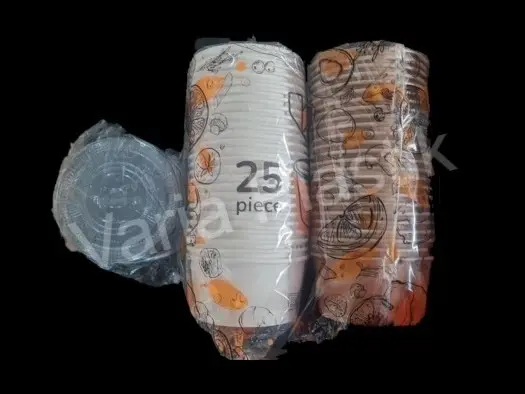 Paper Bowl 650 ML / Mangkok Kertas + tutup