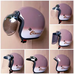 (BISA COD) HELM BOGO DEWASA CLASSIK GRADASI MURAH FREE PACKING AMAN