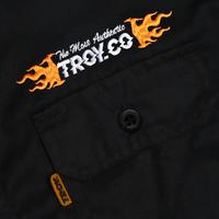 Gambar Troy Company Work Shirt Workwear Black Aviator Gorilla - Kemeja Kerja Workshirt Hitam WSD 3048 - M dari Troy Company Kab. Sleman 4 Tokopedia