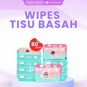 Tisu Basah Bayi Tanpa Alkohol & Pewangi Isi 80 Lembar Tisu Basah Baby Aman Harga Murah Cocok untuk Bayi 0-3 Tahun Membersihkan