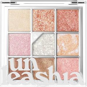UNLEASHIA Glitterpedia - Sombra de ojos Paleta Maquillaje de ojos Maquillaje de punto Cosméticos (N1 All of Glitter), 0.2 ounces, 6.2 gramo