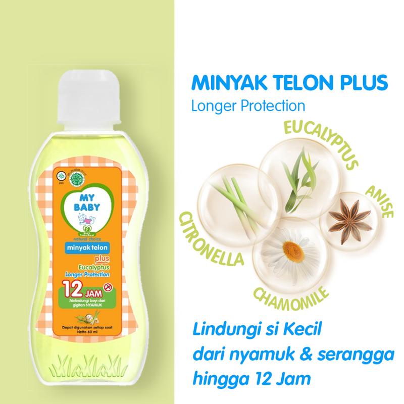 My Baby Minyak Telon Plus Menghangatkan & Melindungi Anak Bayi Dari Gigitan Nyamuk 6
