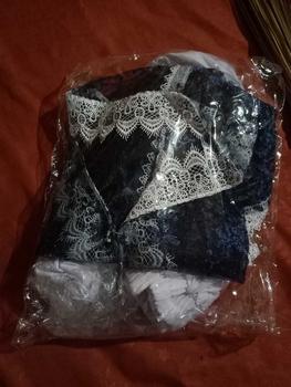 Product Review of Ayasha - One Set Kondangan Vest Brokat Tile dan Rok Plisket Premium from w**m 1