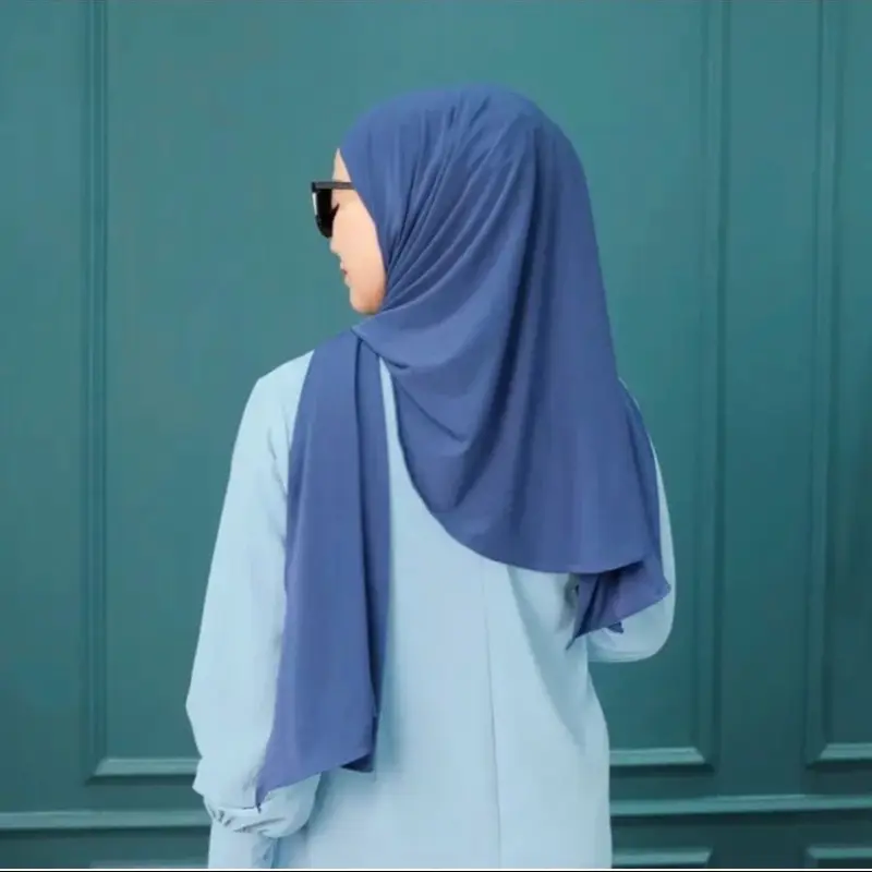 PASHMINA KAOS OVAL // PASHMINA KAOS PREMIUM // PASHMINA RAYON KAOS OVAL BELAKANG 3