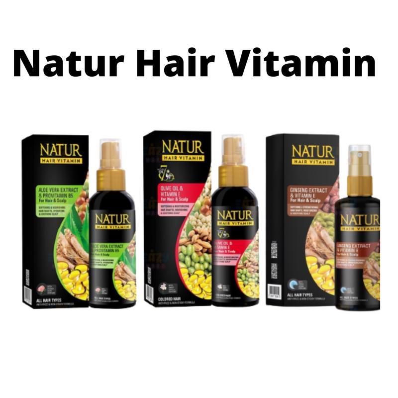 Natur Hair Vitamin 80ml- Nutrisi Rambut 1