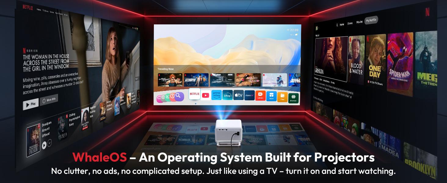 XGODY Gimbal N6 Pro Smart Proyektor LCD - Android 13 - FHD 1080P -Auto keystone- WhaleOs System - Voice Control - 700 ANSI XGODY Gimbal N6 Pro Smart Proyektor LCD - Android 13 - FHD 1080P -Auto keystone- WhaleOs System - Voice Control - 700 ANSI