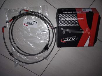 Product Review of selang rem set depan dan belakang Nmax new old non abs KTC racing original / Selang rem KTC racing Nmax new old from Z**l 0