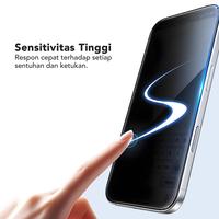 Gambar AMINO Anti SPY 360 Derajat Tempered Glass Privacy Fullcover Compatible For Xiaomi Poco X6 Pro Antigores Anti Dust Glass / Superfit Anti Gores Anti Debu Screen Protector / Fit Clear 9H Auto - Xiaomi Poco X6 Pro, AntiSPY 360 Derajat dari AMINO Shop Indonesia Kota Administrasi Jakarta Barat 5 Tokopedia